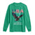Bold Patriotic American Eagle Long Sleeve Shirt Land of the Free Home of the Brave Est 1776