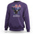 Bold Patriotic American Eagle Sweatshirt Land of the Free Home of the Brave Est 1776