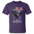 Bold Patriotic American Eagle T Shirt Land of the Free Home of the Brave Est 1776