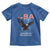 Bold Patriotic American Eagle Toddler T Shirt Land of the Free Home of the Brave Est 1776