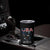 Bold Patriotic American Eagle Tumbler Cup Land of the Free Home of the Brave Est 1776