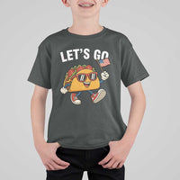 Let’s Go Taco Patriotic T Shirt For Kid Funny 4th of July Food Humor
