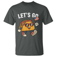 Let’s Go Taco Patriotic T Shirt Funny 4th of July Food Humor