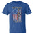 Let’s Go Taco Betsy Ross Flag T Shirt Vintage Patriotic Rifle Gun Rights