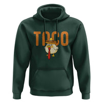 TACO Chicken in Sombrero Hoodie Funny Mexican Food