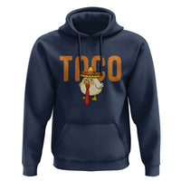 TACO Chicken in Sombrero Hoodie Funny Mexican Food