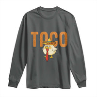 TACO Chicken in Sombrero Long Sleeve Shirt Funny Mexican Food