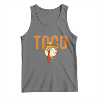 TACO Chicken in Sombrero Tank Top Funny Mexican Food