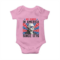 No Kings in America Since 1776 Baby Onesie Founding Fathers George Washington Patriotic