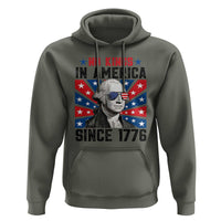 No Kings in America Since 1776 Hoodie Founding Fathers George Washington Patriotic
