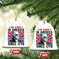 No Kings in America Since 1776 Ceramic Ornament Founding Fathers George Washington Patriotic - Wonder Print Shop