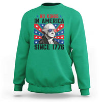 No Kings in America Since 1776 Sweatshirt Founding Fathers George Washington Patriotic
