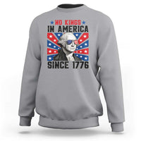 No Kings in America Since 1776 Sweatshirt Founding Fathers George Washington Patriotic