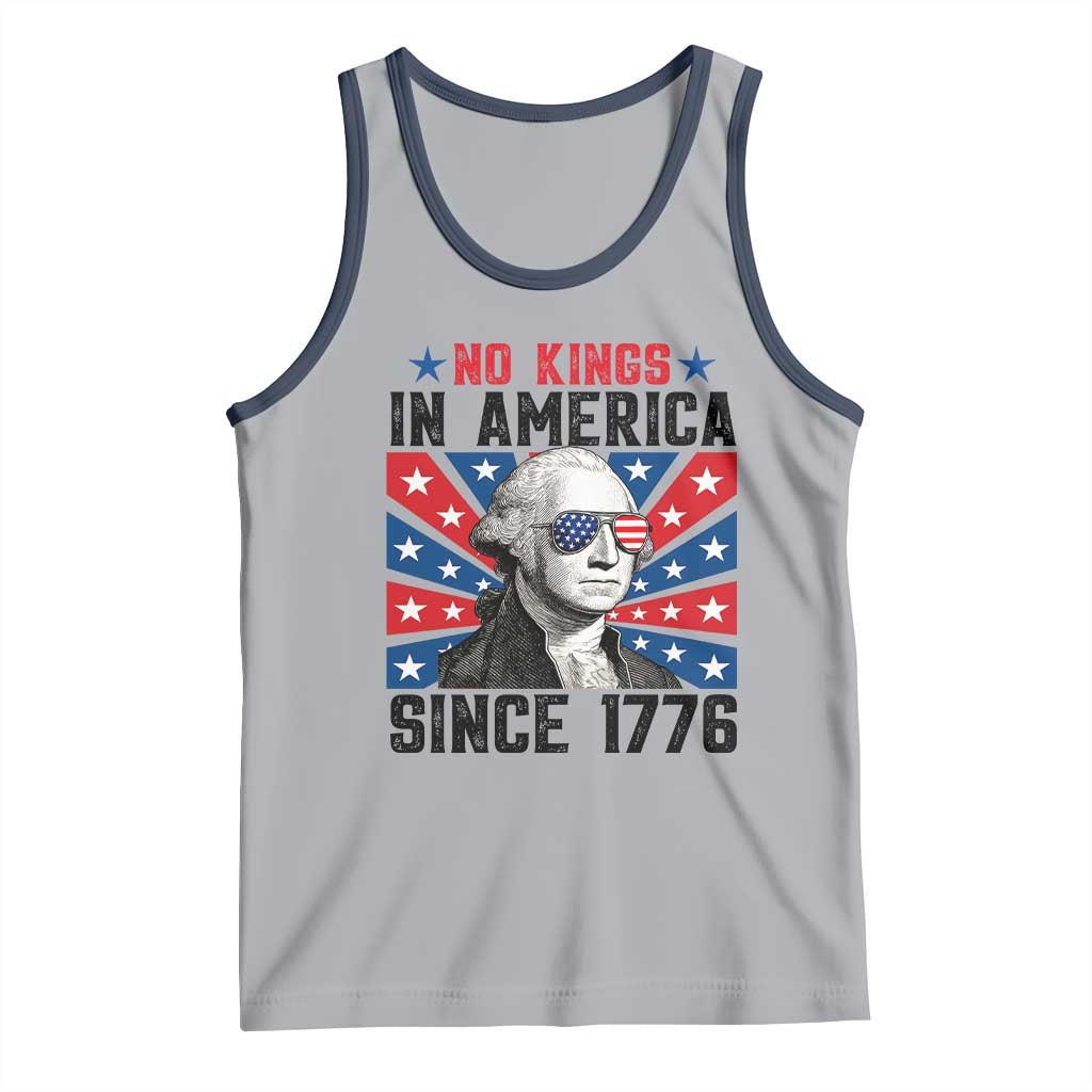 No Kings in America Since 1776 Tank Top Founding Fathers George Washington Patriotic