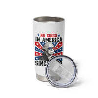 No Kings in America Since 1776 Tumbler Cup Founding Fathers George Washington Patriotic