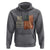 No Kings Since 1776 Hoodie Patriotic 4th Of July Distressed American Flag - Wonder Print Shop
