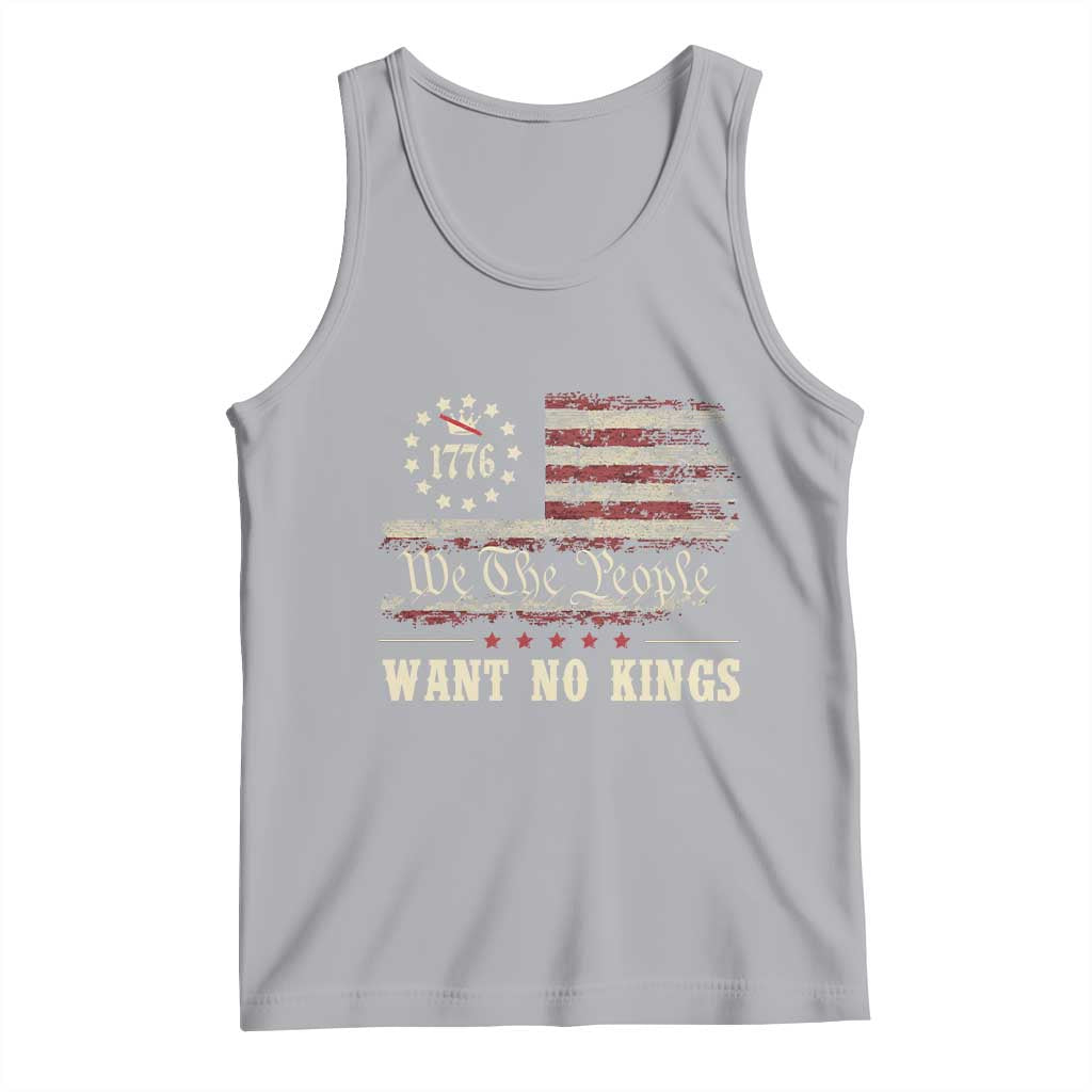 We The People Want No Kings Tank Top Retro June 14th Vintage 1776 Flag Patriotic - Wonder Print Shop