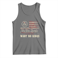 We The People Want No Kings Tank Top Retro June 14th Vintage 1776 Flag Patriotic - Wonder Print Shop