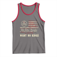 We The People Want No Kings Tank Top Retro June 14th Vintage 1776 Flag Patriotic - Wonder Print Shop