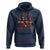 Our Flock Rocks Patriotic Flamingo Hoodie Funny 4th of July Family Matching - Wonder Print Shop
