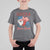 Chicka Boom Boom Patriotic Chicken T Shirt For Kid Funny Patriotic 4th of July Red White and Blue Farm - Wonder Print Shop