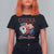 Chicka Boom Boom Patriotic Chicken T Shirt For Women Funny Patriotic 4th of July Red White and Blue Farm - Wonder Print Shop