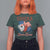 Chicka Boom Boom Patriotic Chicken T Shirt For Women Funny Patriotic 4th of July Red White and Blue Farm - Wonder Print Shop