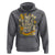 No Faux King Way 8647 Hoodie Subtle Resist 70s Retro Floral - Wonder Print Shop