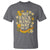 No Faux King Way 8647 T Shirt Subtle Resist 70s Retro Floral - Wonder Print Shop