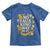 No Faux King Way 8647 Toddler T Shirt Subtle Resist 70s Retro Floral - Wonder Print Shop