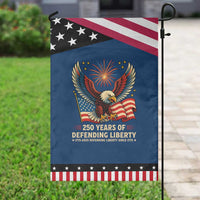 Patriotic Eagle US Army 250th Anniversary Garden Flag 250 Years of Defending Liberty 1775 2025
