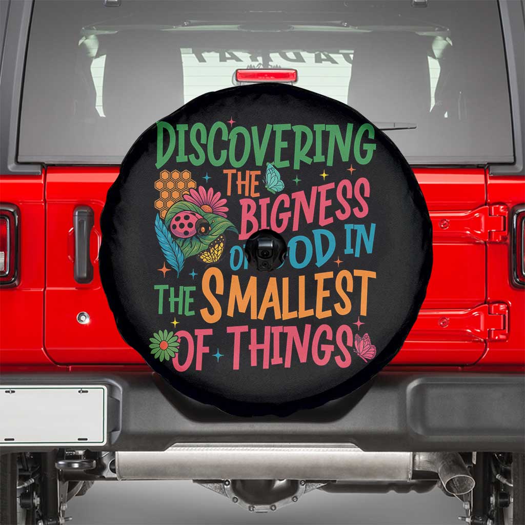 VBS 2025 Insects Adventure Spare Tire Cover Discovering the Bigness of God in the Smallest of Things - Wonder Print Shop