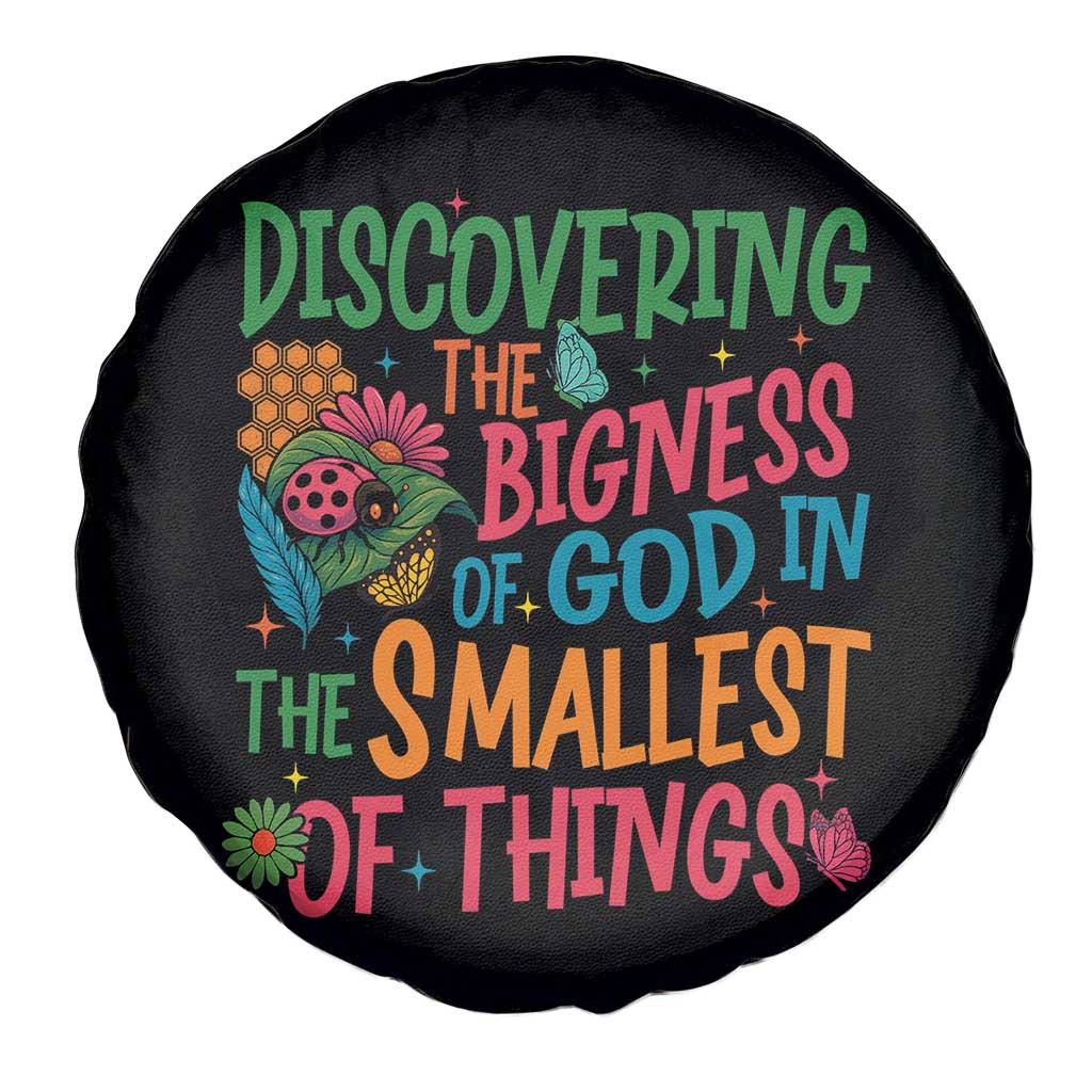 VBS 2025 Insects Adventure Spare Tire Cover Discovering the Bigness of God in the Smallest of Things - Wonder Print Shop