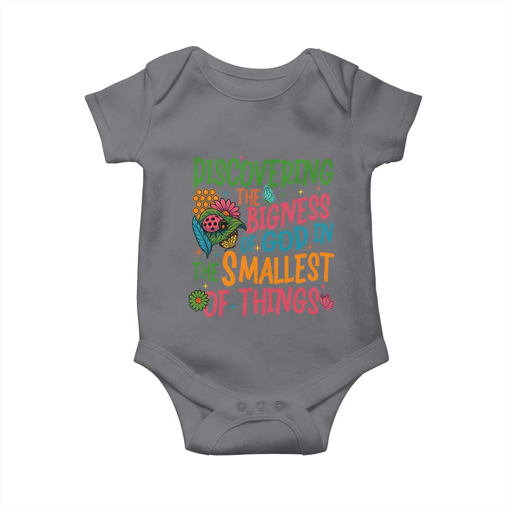 VBS 2025 Insects Adventure Baby Onesie Discovering the Bigness of God in the Smallest of Things - Wonder Print Shop