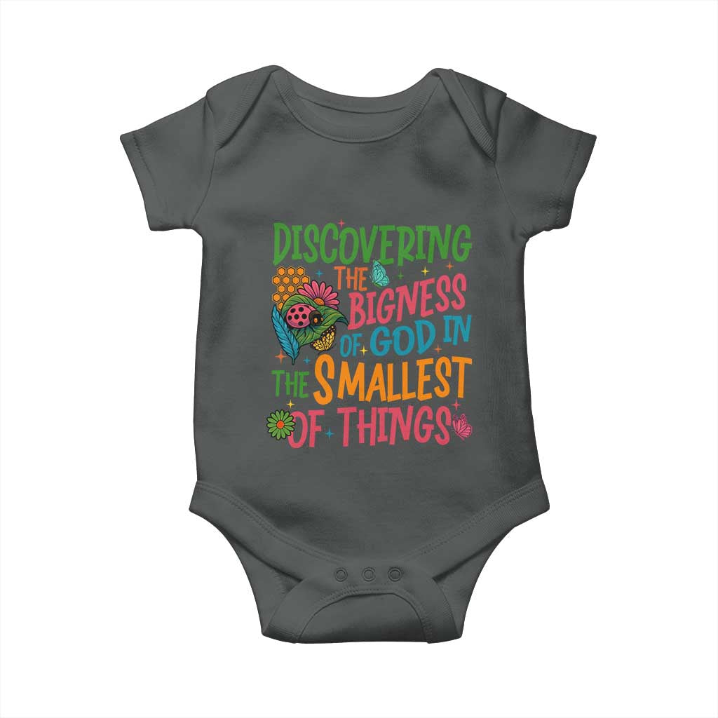 VBS 2025 Insects Adventure Baby Onesie Discovering the Bigness of God in the Smallest of Things - Wonder Print Shop