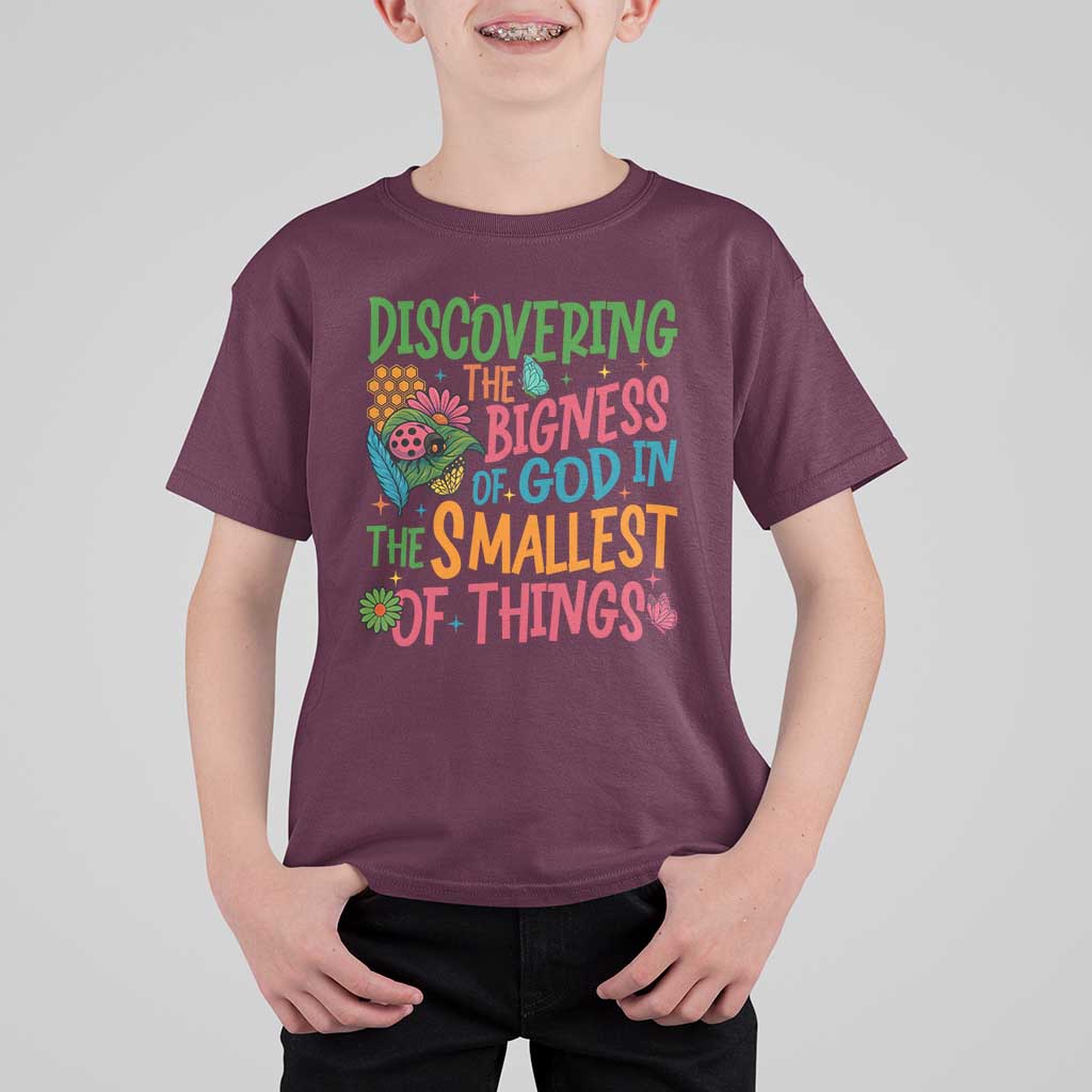 VBS 2025 Insects Adventure T Shirt For Kid Discovering the Bigness of God in the Smallest of Things - Wonder Print Shop