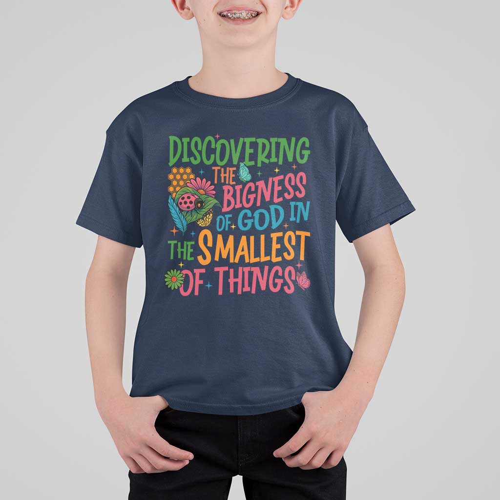 VBS 2025 Insects Adventure T Shirt For Kid Discovering the Bigness of God in the Smallest of Things - Wonder Print Shop