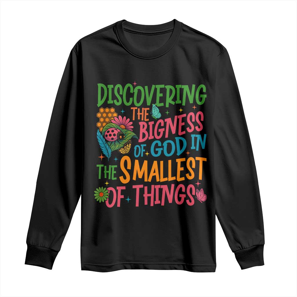 VBS 2025 Insects Adventure Long Sleeve Shirt Discovering the Bigness of God in the Smallest of Things - Wonder Print Shop
