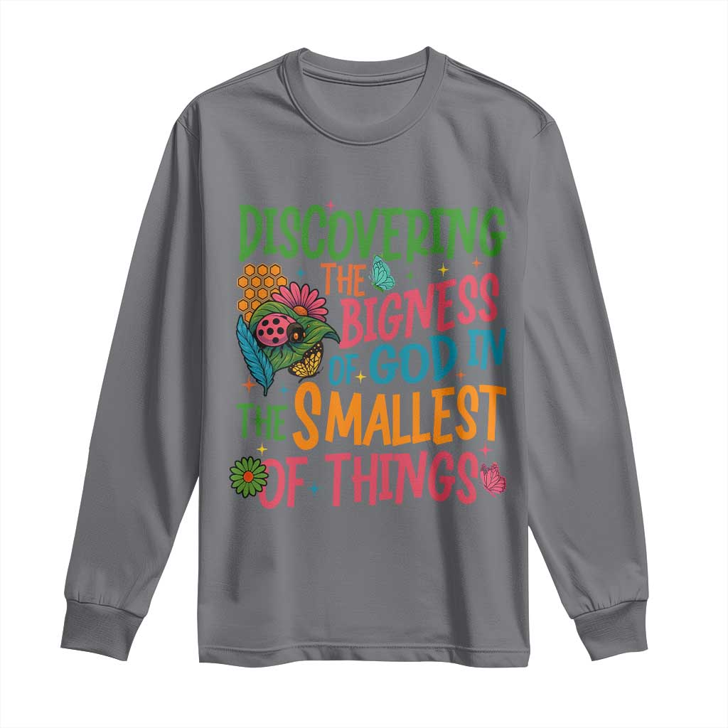 VBS 2025 Insects Adventure Long Sleeve Shirt Discovering the Bigness of God in the Smallest of Things - Wonder Print Shop