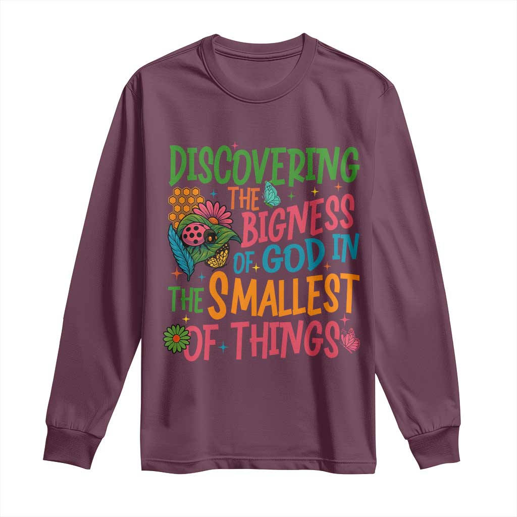 VBS 2025 Insects Adventure Long Sleeve Shirt Discovering the Bigness of God in the Smallest of Things - Wonder Print Shop