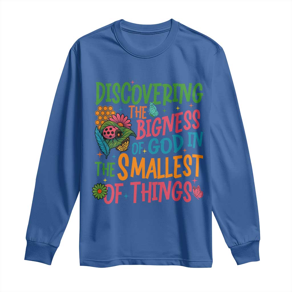 VBS 2025 Insects Adventure Long Sleeve Shirt Discovering the Bigness of God in the Smallest of Things - Wonder Print Shop