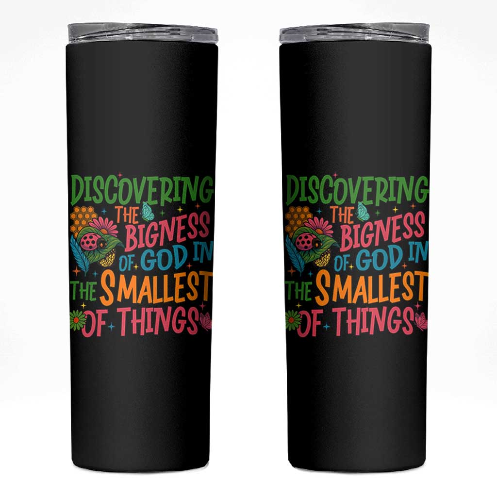 VBS 2025 Insects Adventure Skinny Tumbler Discovering the Bigness of God in the Smallest of Things - Wonder Print Shop