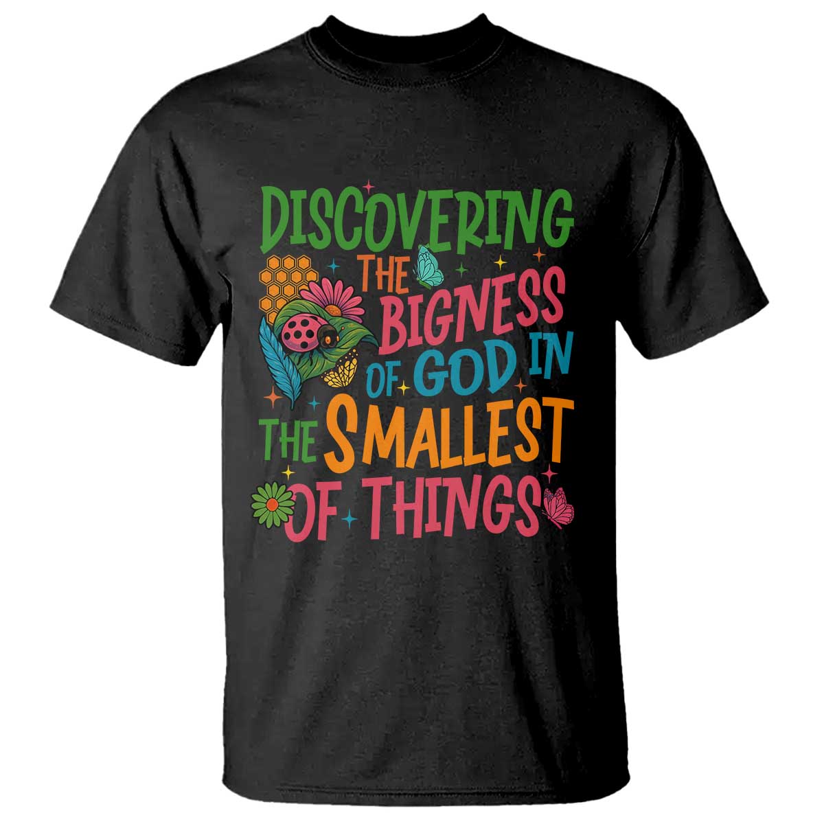 VBS 2025 Insects Adventure T Shirt Discovering the Bigness of God in the Smallest of Things - Wonder Print Shop