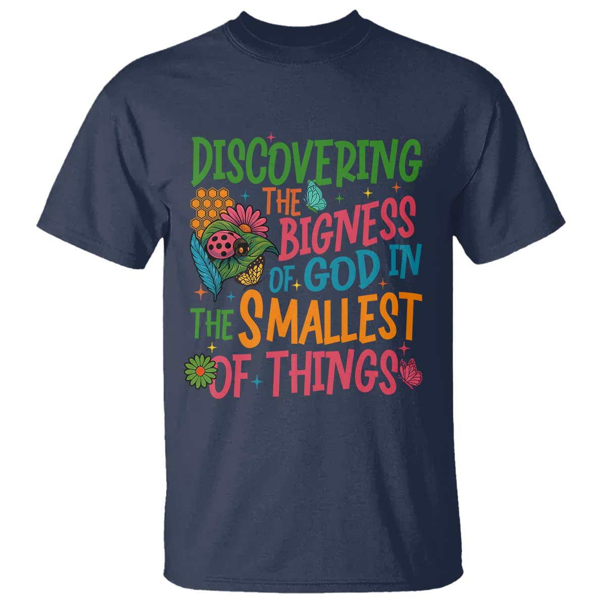 VBS 2025 Insects Adventure T Shirt Discovering the Bigness of God in the Smallest of Things - Wonder Print Shop