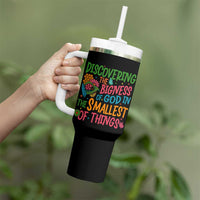 VBS 2025 Insects Adventure Tumbler With Handle Discovering the Bigness of God in the Smallest of Things - Wonder Print Shop
