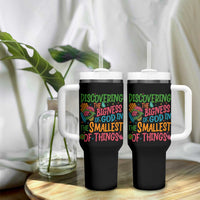 VBS 2025 Insects Adventure Tumbler With Handle Discovering the Bigness of God in the Smallest of Things - Wonder Print Shop