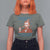 Funny 4th of July Satire T Shirt For Women Democracy Is Dying But Hey Nice Fireworks Abe Lincoln