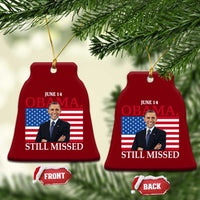 Obama Still Missed Ceramic Ornament Patriotic Tribute for June 14 - Wonder Print Shop
