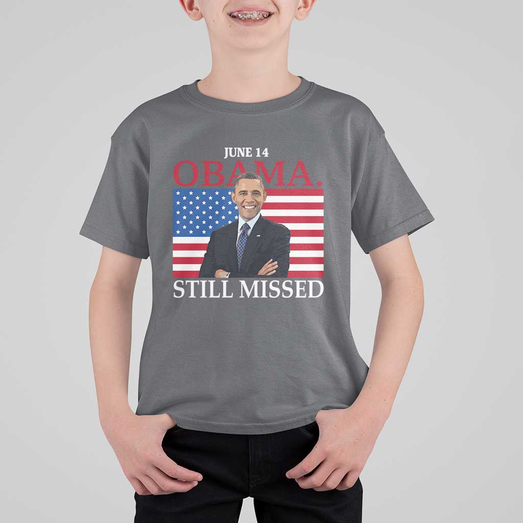 Obama Still Missed T Shirt For Kid Patriotic Tribute for June 14