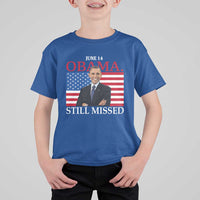 Obama Still Missed T Shirt For Kid Patriotic Tribute for June 14